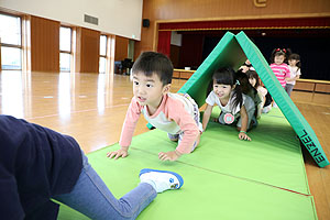 体操教室がありました　ひよこ