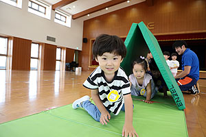 体操教室がありました　あひる