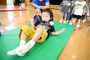 体操教室がありました　あひる