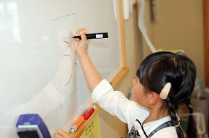 谷口先生の習字教室　　年長組