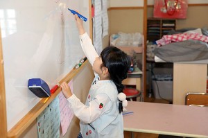 谷口先生の習字教室　　年長組