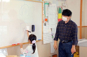 谷口先生の習字教室　　年長組