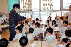 谷口先生の習字教室　　年長組