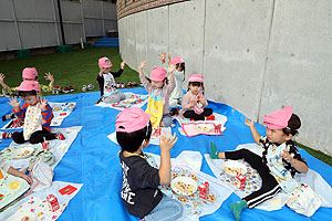 ハロウィンお菓子探し！　ハロウィンランチ！　ひよこ