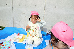 ハロウィンお菓子探し！　ハロウィンランチ！　ひよこ