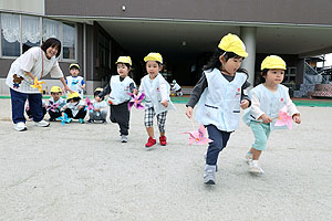 風車楽しかったね　あひる