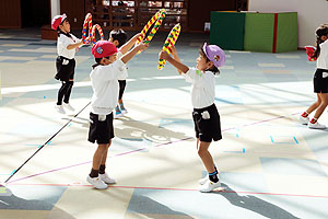 リズムフェスティバル園内予行　年中Aチーム