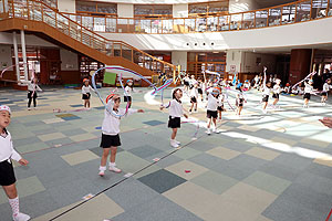 リズムフェスティバル園内予行　年長Aチーム