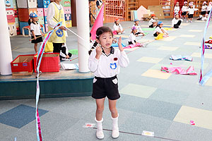 リズムフェスティバル園内予行　年長Aチーム