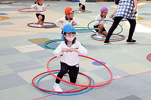 リズムフェスティバル園内予行　年長Aチーム