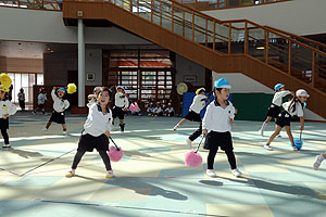 リズムフェスティバル園内予行　年中Bチーム