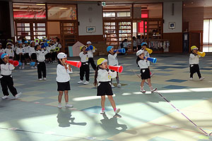 リズムフェスティバル園内予行　年中Bチーム