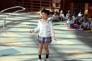 リズムフェスティバル園内予行　年長Bチーム