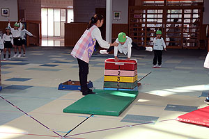 リズムフェスティバル園内予行　年長Bチーム