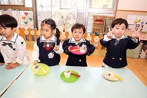 お店屋さんごっこ　うさぎ