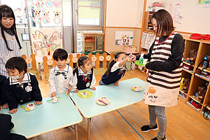 お店屋さんごっこ　うさぎ