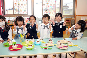 お店屋さんごっこ　うさぎ