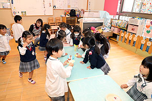 お店屋さんごっこ　うさぎ