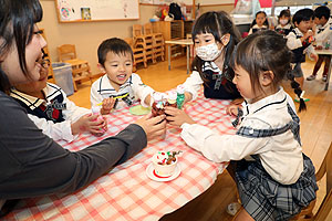 お店屋さんごっこ　うさぎ