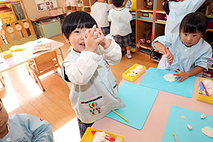 大きなバースデーケーキ　うさぎ