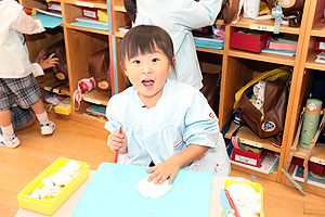 大きなバースデーケーキ　うさぎ