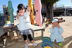 元気いっぱい園庭遊び　年少Aチーム・年中組　NO.1