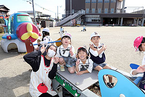 元気いっぱい園庭遊び　年少Aチーム・年中組　NO.1