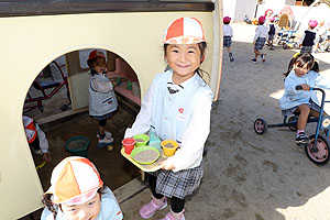 元気いっぱい園庭遊び　年少Aチーム・年中組　NO.1