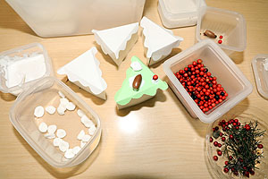 ケーキの制作　ひよこ