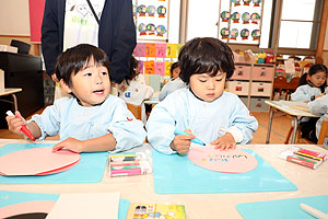 リズムフェスティバルの招待状　ぱんだ・ことり・きりん