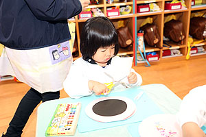 リズムフェスティバルの招待状　ぱんだ・ことり・きりん