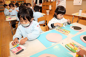 リズムフェスティバルの招待状　ぱんだ・ことり・きりん