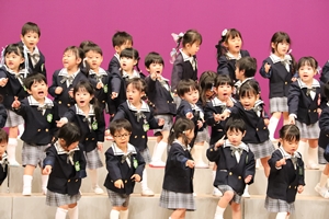 リズムフェスティバル午前　年少　歌・カスタ