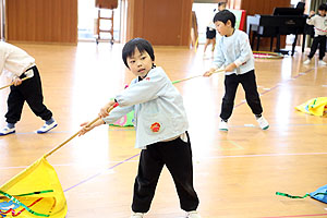 リズムフェスティバルの活動　年長Bチーム