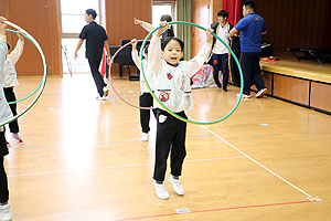 リズムフェスティバルの活動　年長Bチーム