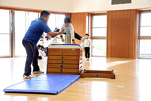 リズムフェスティバルの活動　年長Bチーム