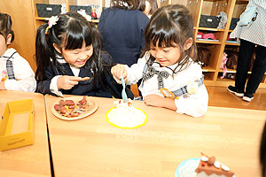 お店屋さんごっこ　ひよこ・こあら・きりん