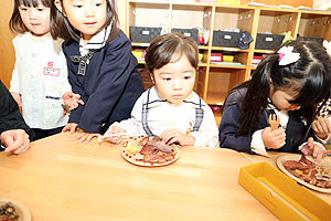 お店屋さんごっこ　ひよこ・こあら・きりん