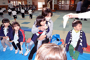 もちつき大会　きりん・ぱんだ・こあら ・ひよこ