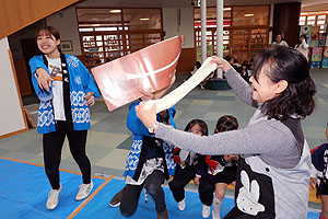 もちつき大会　うさぎ・りす・ことり ・あひる