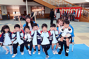 もちつき大会　うさぎ・りす・ことり ・あひる