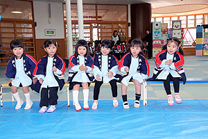 もちつき大会　うさぎ・りす・ことり ・あひる