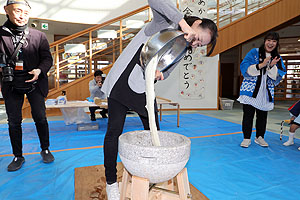 もちつき大会　うさぎ・りす・ことり ・あひる