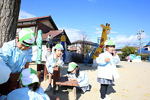 シャボン玉楽しかったね　ことり