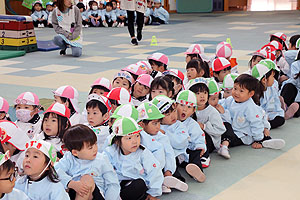 スポーツフェスタ開催　うさぎ・りす・ことり