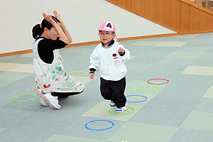 スポーツフェスタ開催　うさぎ・りす・ことり