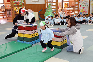 スポーツフェスタ開催　うさぎ・りす・ことり