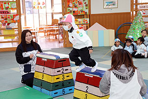 スポーツフェスタ開催　うさぎ・りす・ことり