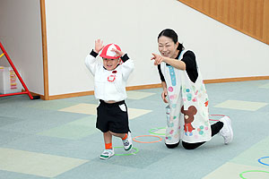 スポーツフェスタ開催　うさぎ・りす・ことり