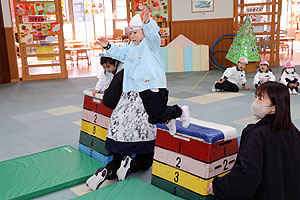 スポーツフェスタ開催　こあら・ぱんだ・きりん